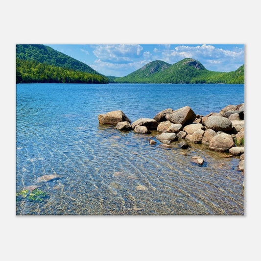 Jordan Pond, Acadia National Park on Canvas - S&J Pictures