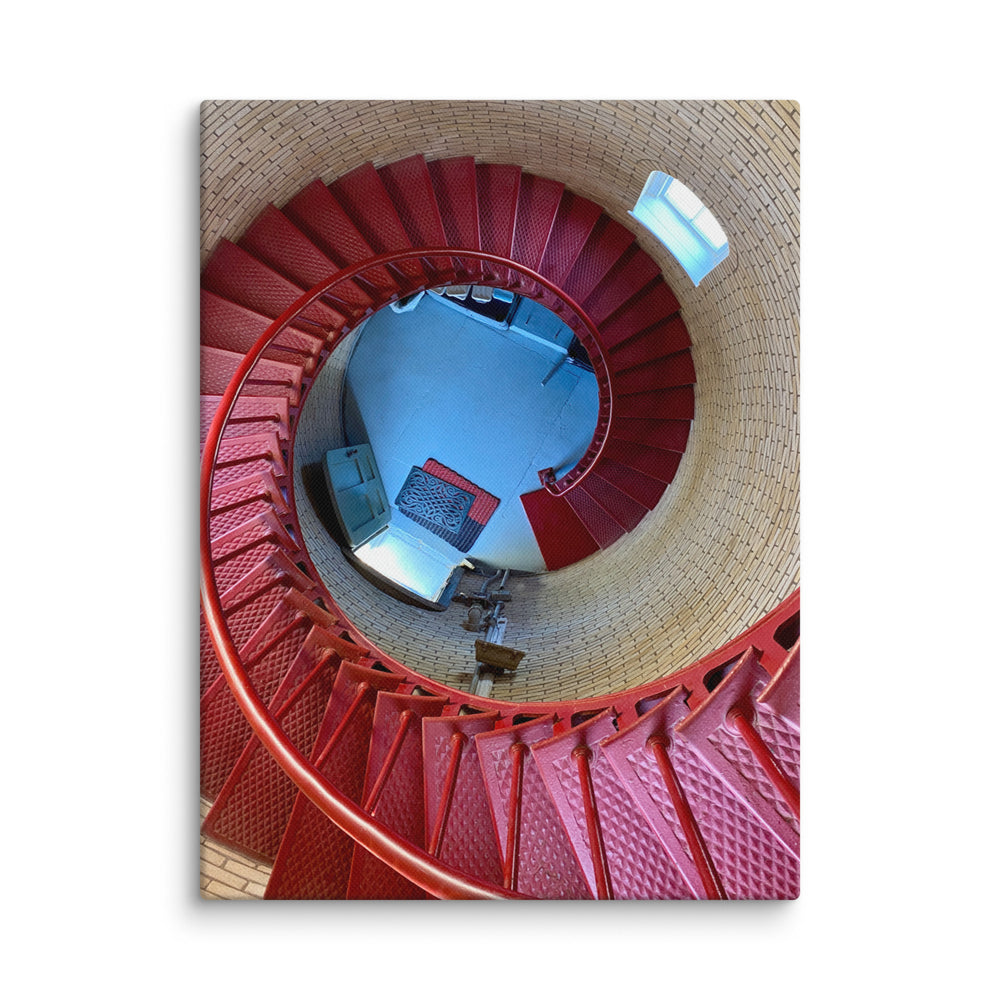 Nauset Lighthouse Canvas Print - Cape Cod Coastal Art