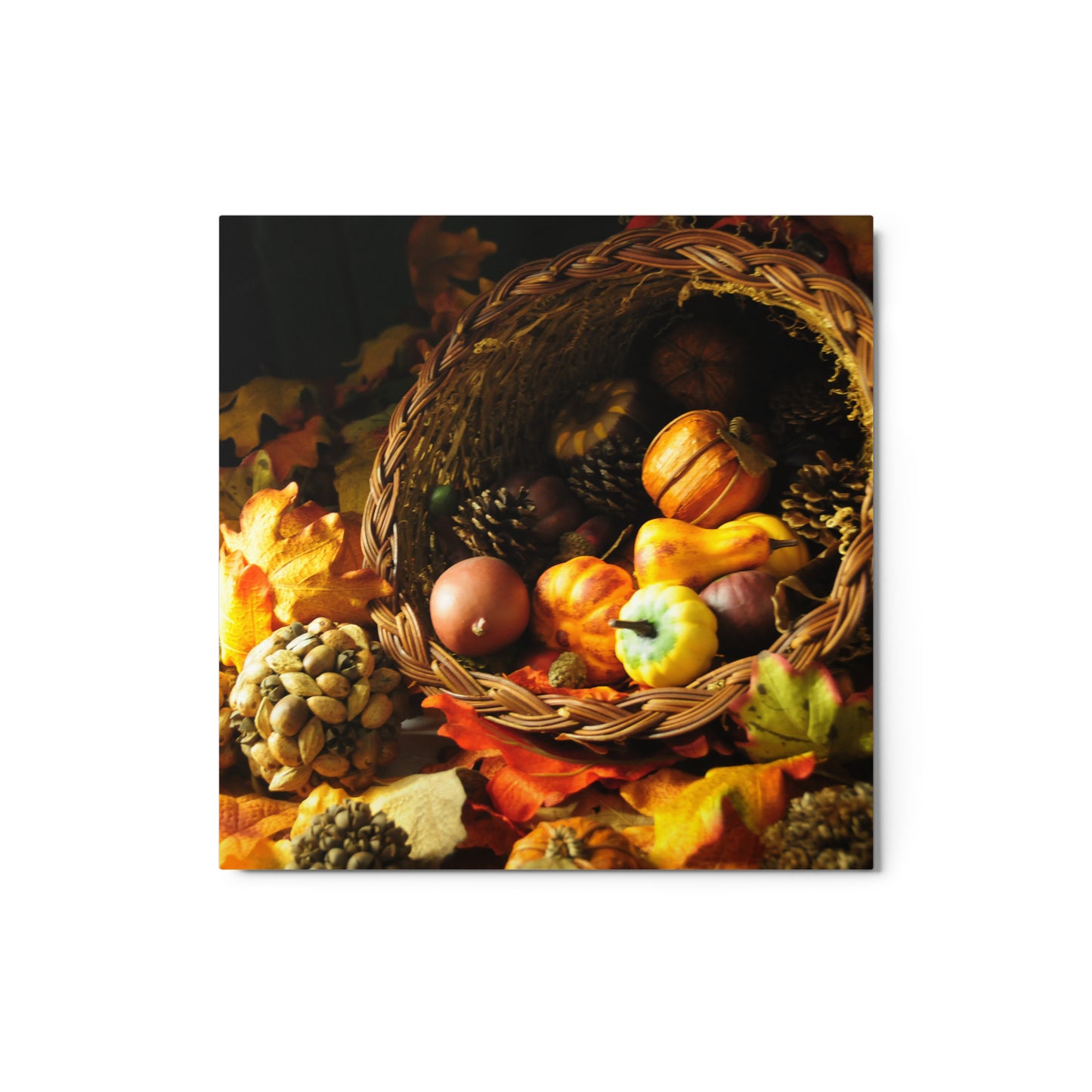 Fall Arrangements on Aluminum - S&J Pictures