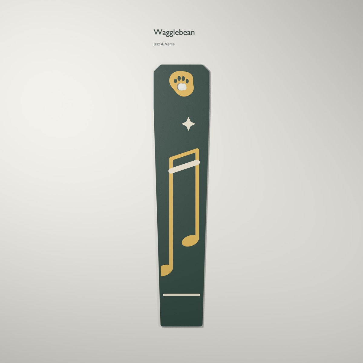 Cozy Reading bookmark – Jazz & Verse