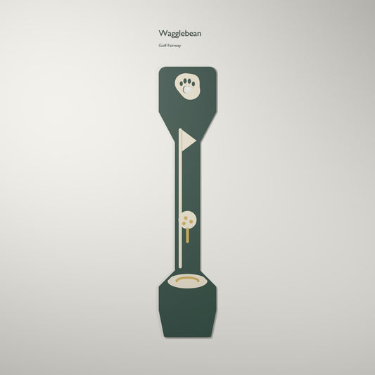 Target & Strength Sports bookmark – Golf Fairway