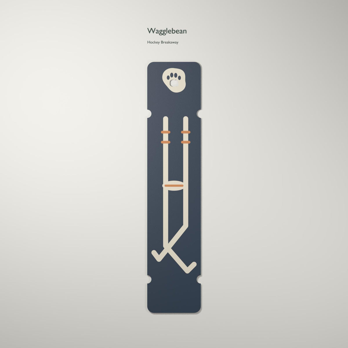 Team Sports bookmark – Hockey Breakaway