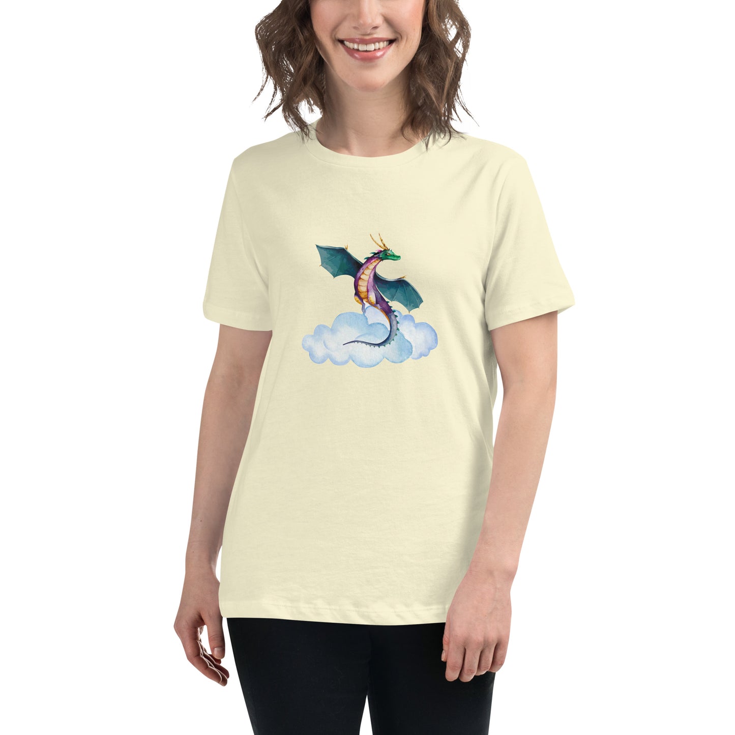 Believe in Dragons! Women's Relaxed T-Shirt - S&J Pictures