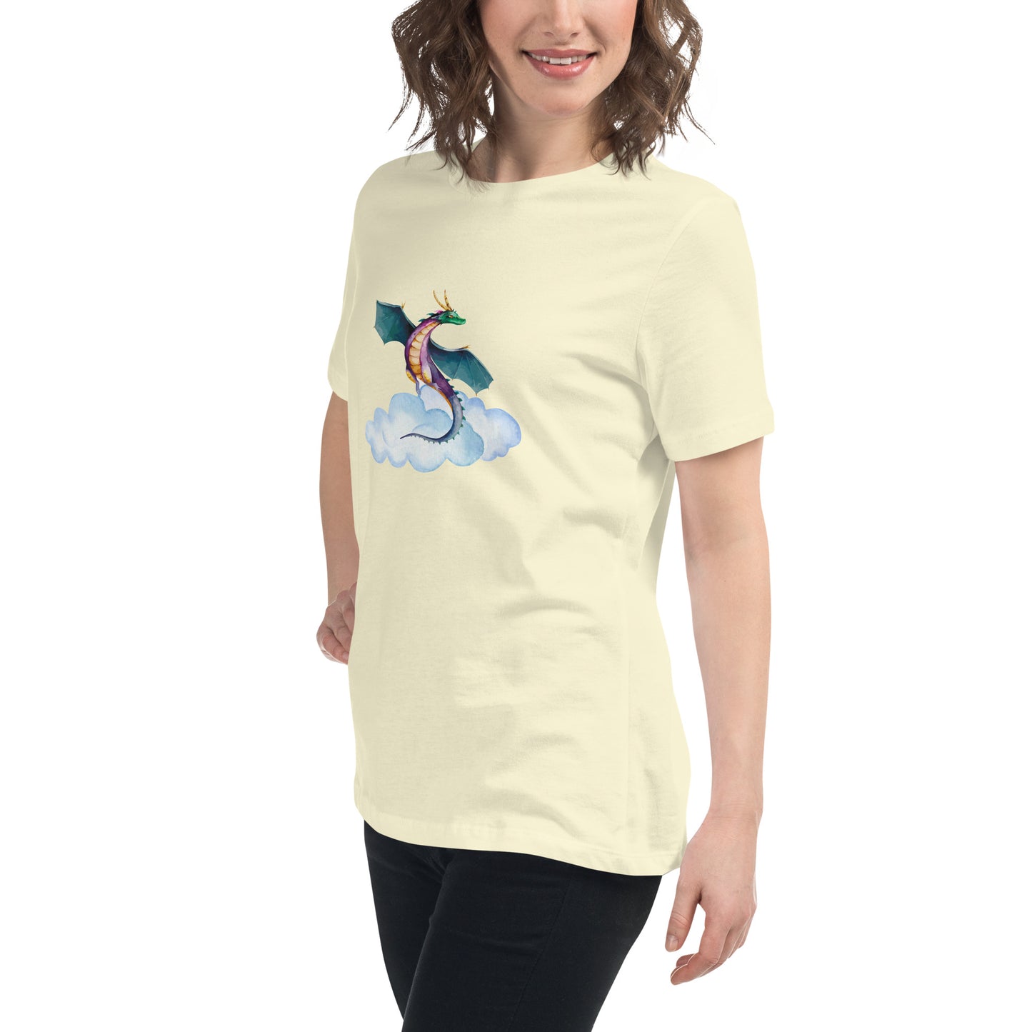 Believe in Dragons! Women's Relaxed T-Shirt - S&J Pictures