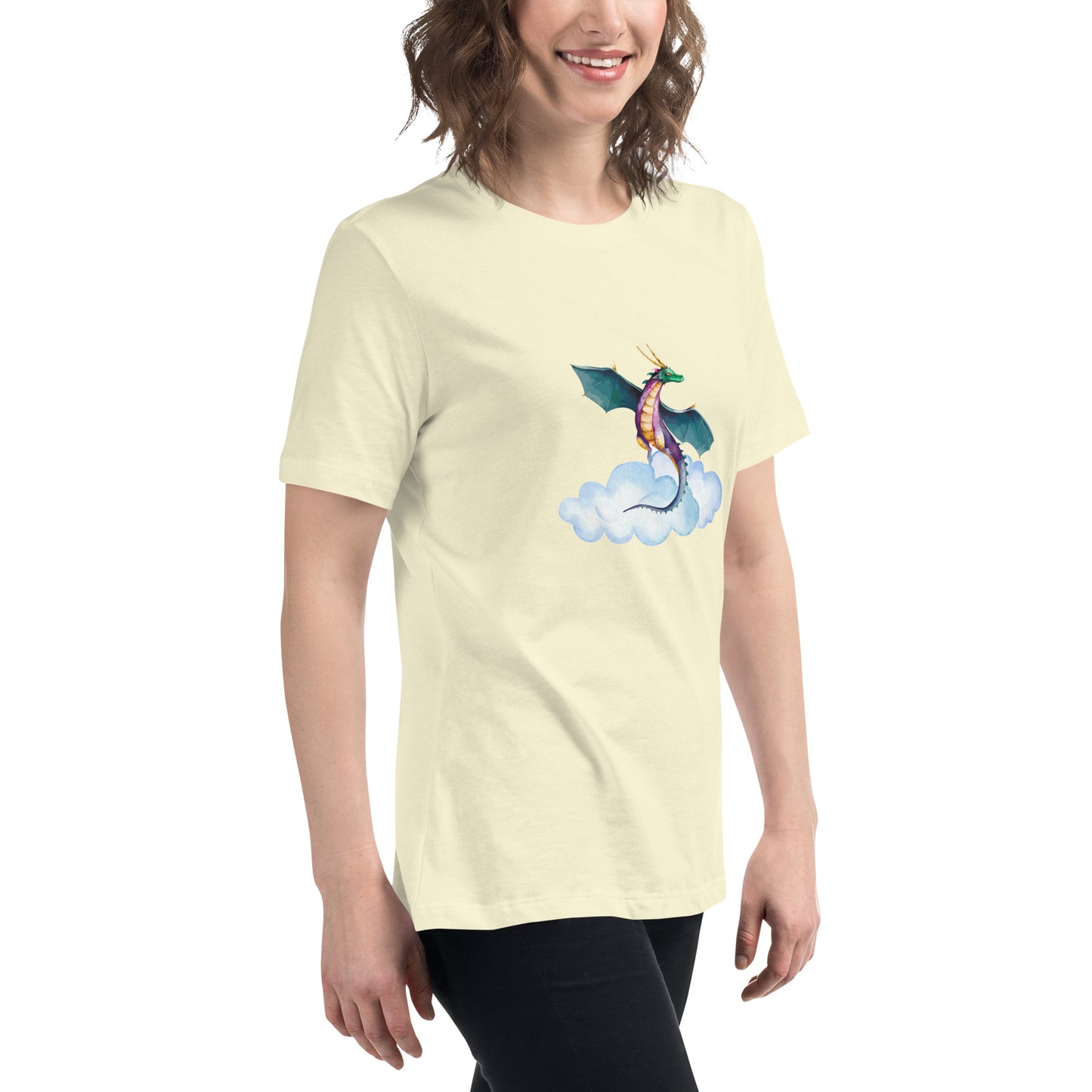 Believe in Dragons! Women's Relaxed T-Shirt - S&J Pictures