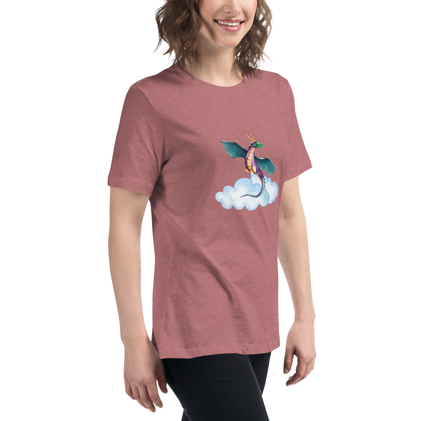 Believe in Dragons! Women's Relaxed T-Shirt - S&J Pictures