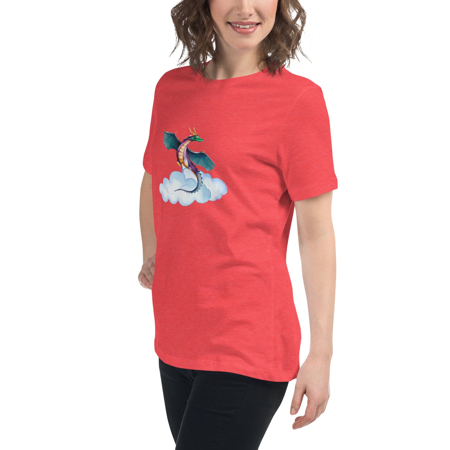 Believe in Dragons! Women's Relaxed T-Shirt - S&J Pictures