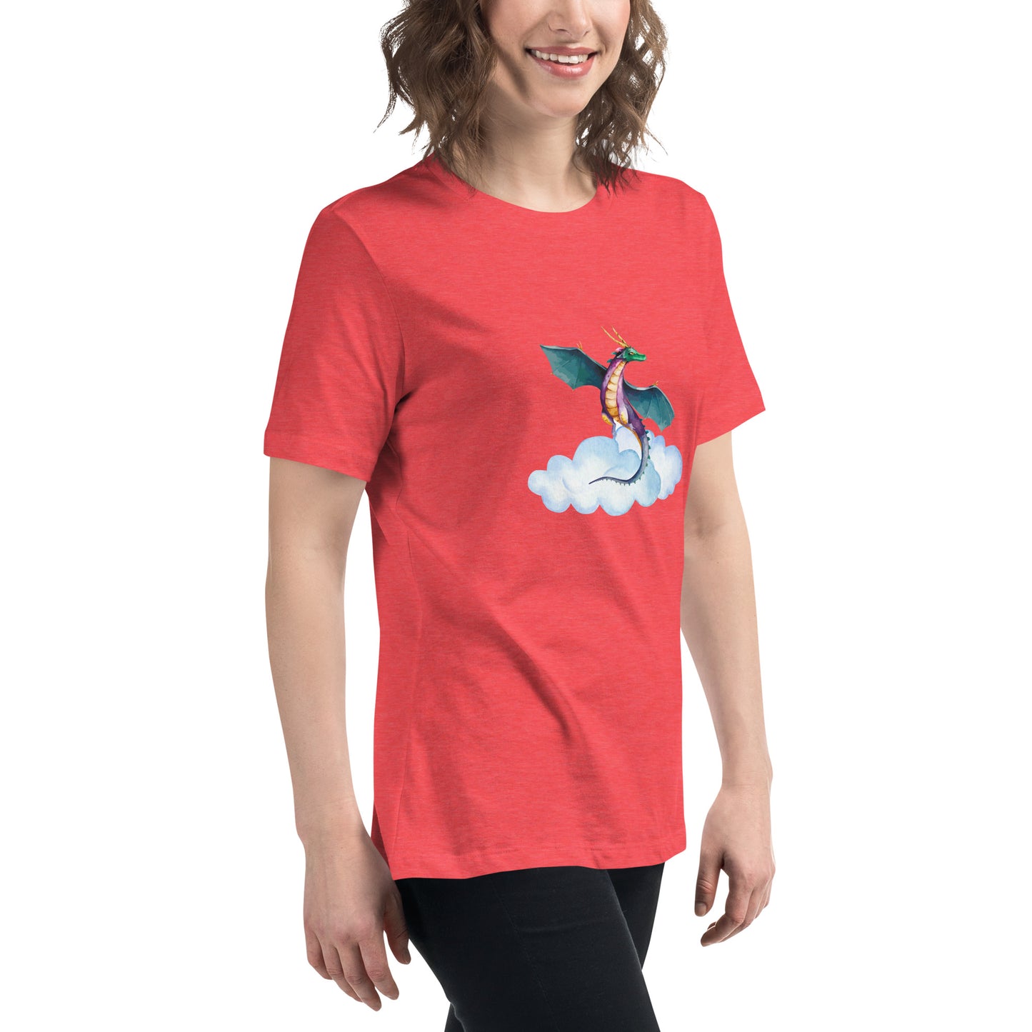 Believe in Dragons! Women's Relaxed T-Shirt - S&J Pictures