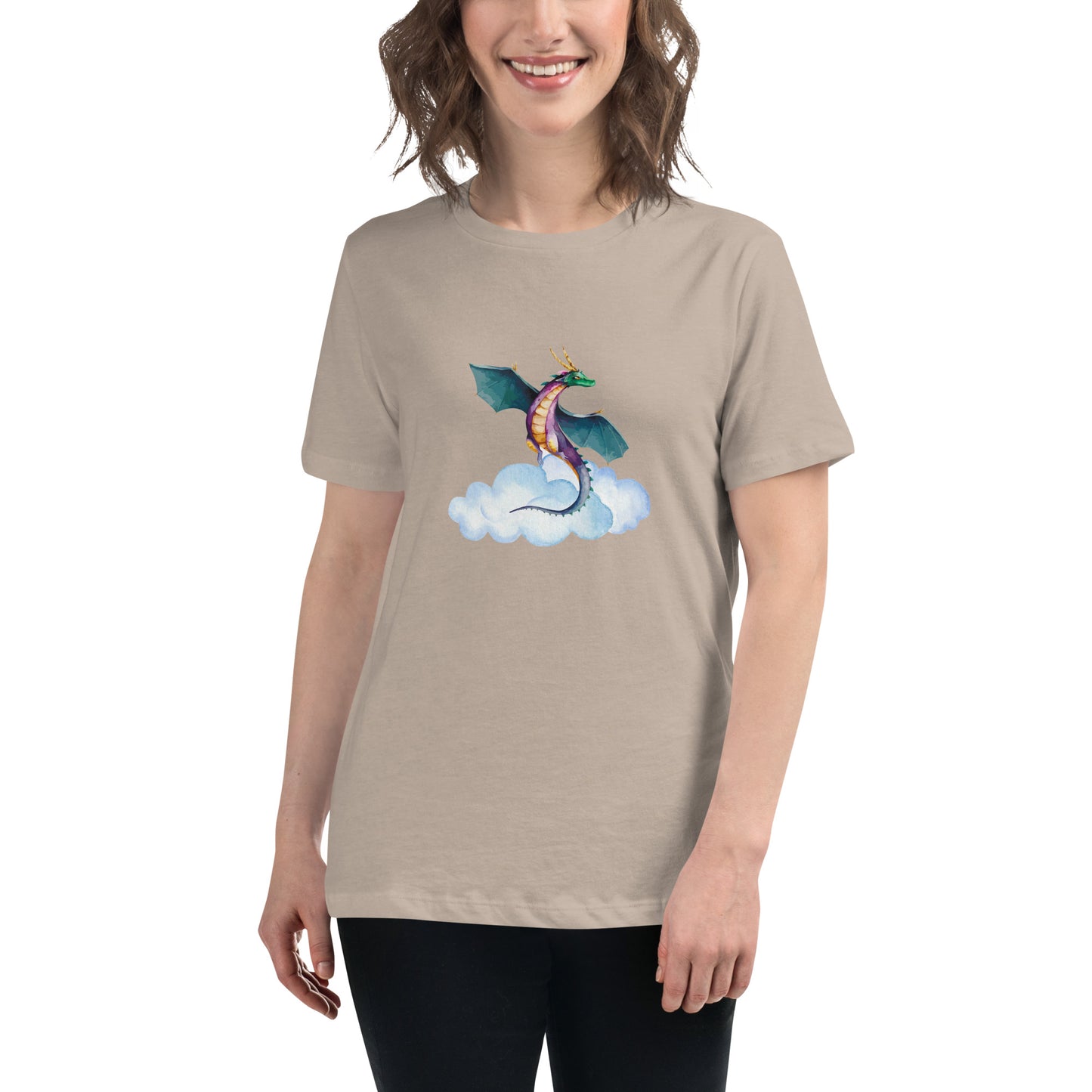 Believe in Dragons! Women's Relaxed T-Shirt - S&J Pictures