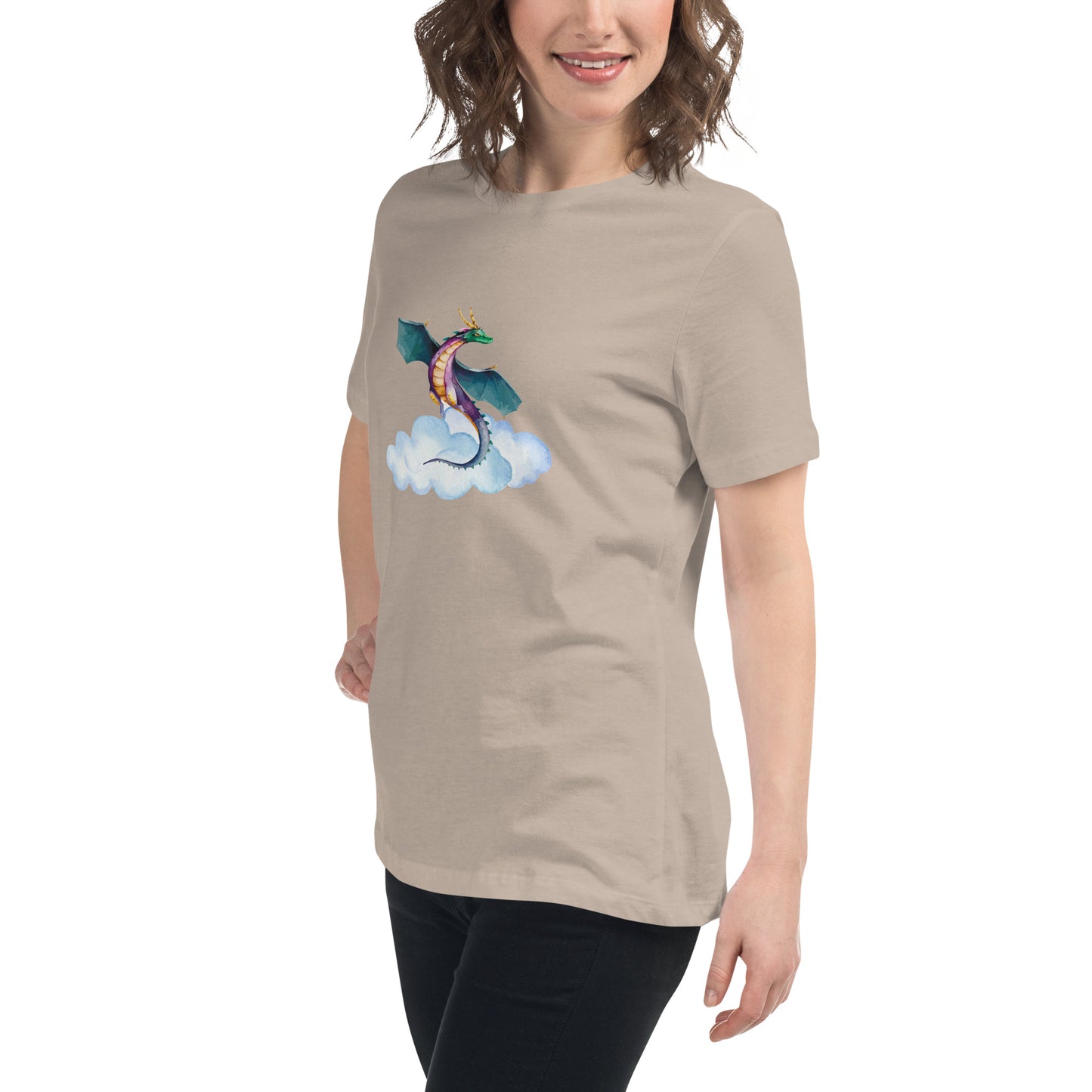 Believe in Dragons! Women's Relaxed T-Shirt - S&J Pictures