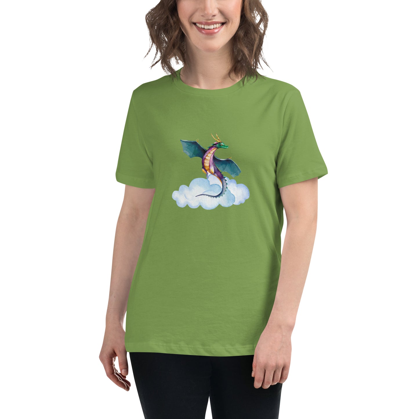 Believe in Dragons! Women's Relaxed T-Shirt - S&J Pictures