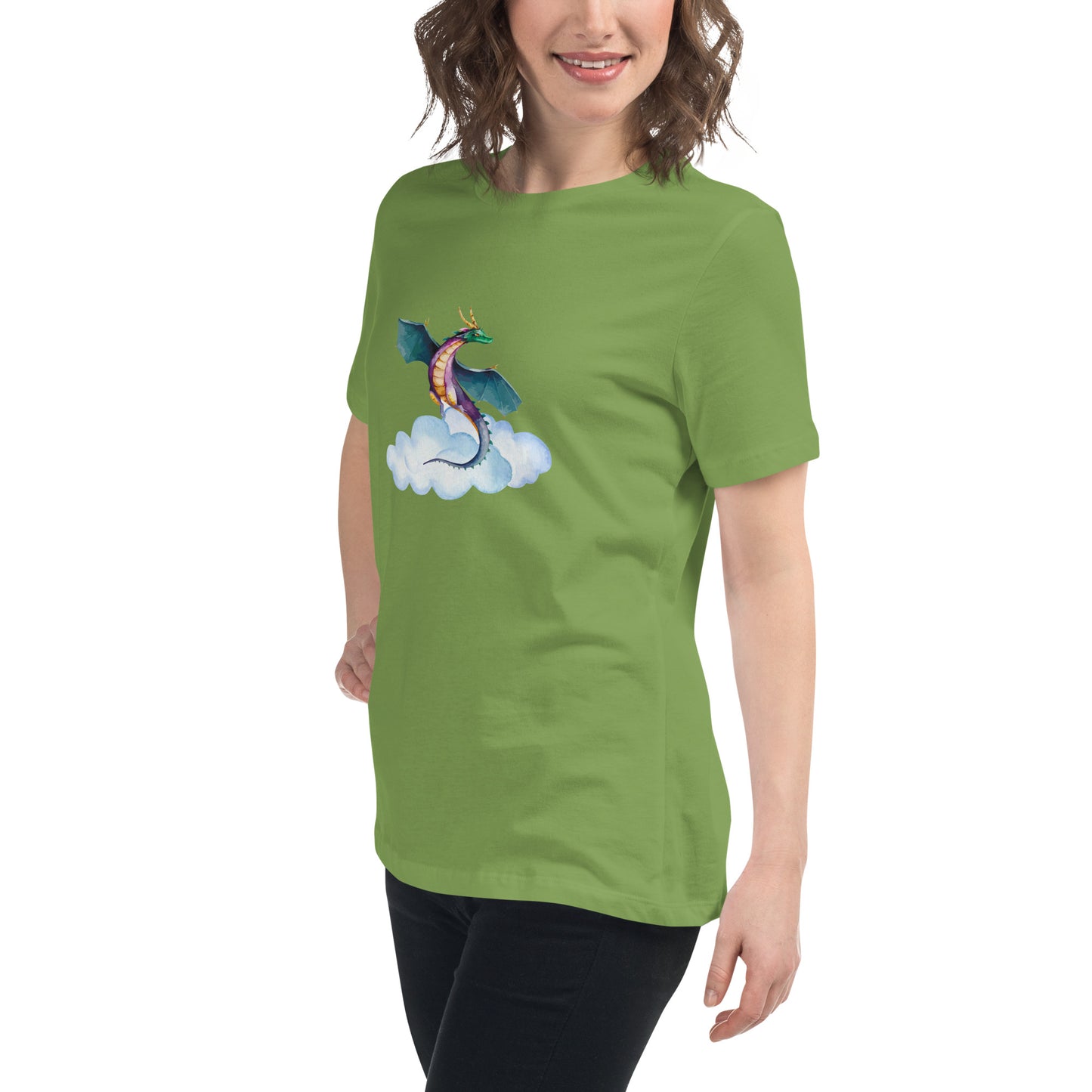 Believe in Dragons! Women's Relaxed T-Shirt - S&J Pictures