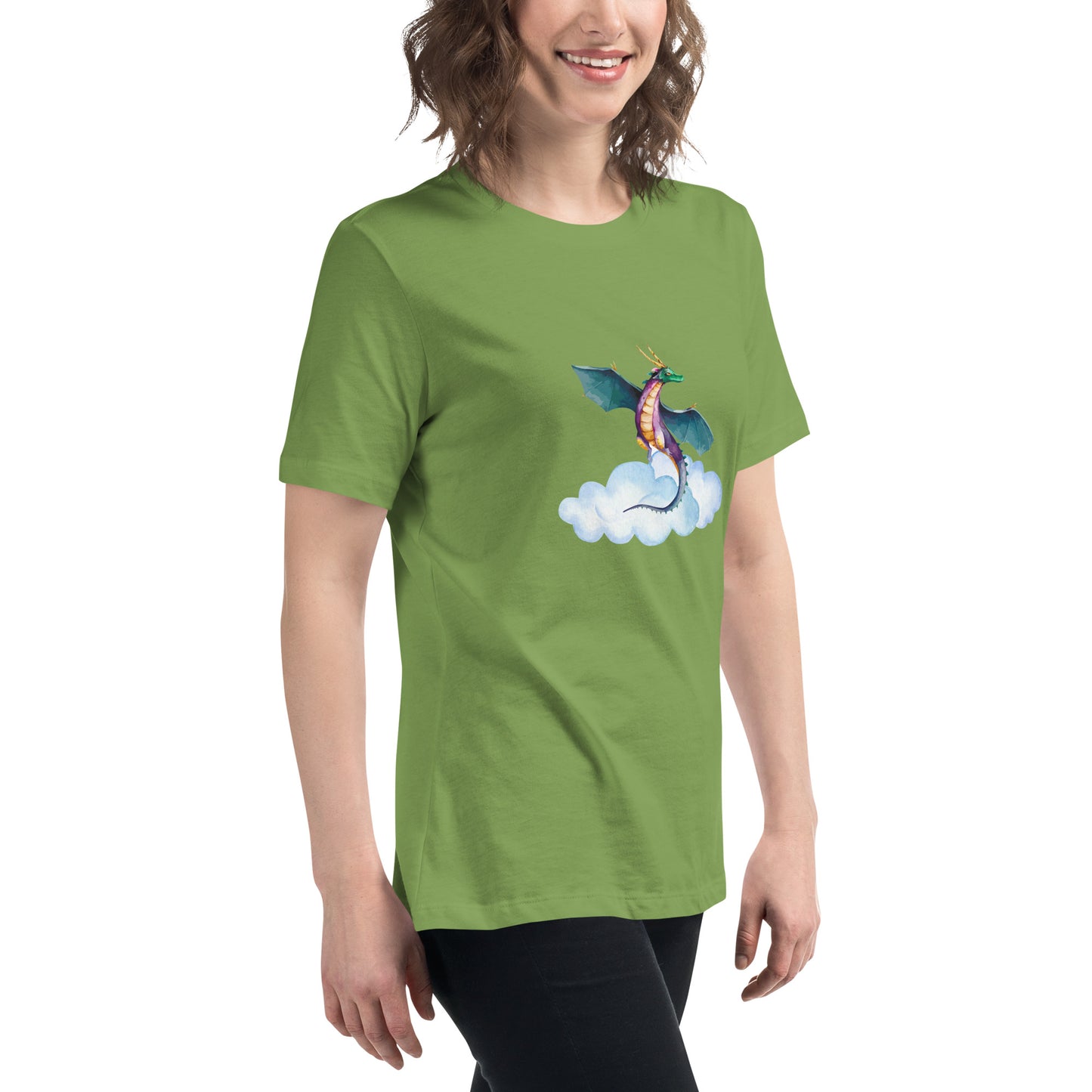 Believe in Dragons! Women's Relaxed T-Shirt - S&J Pictures
