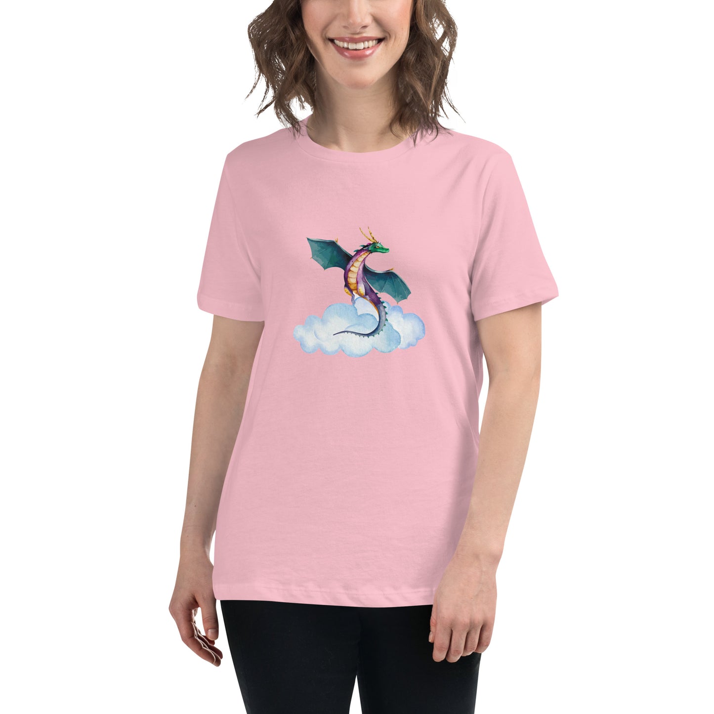 Believe in Dragons! Women's Relaxed T-Shirt - S&J Pictures