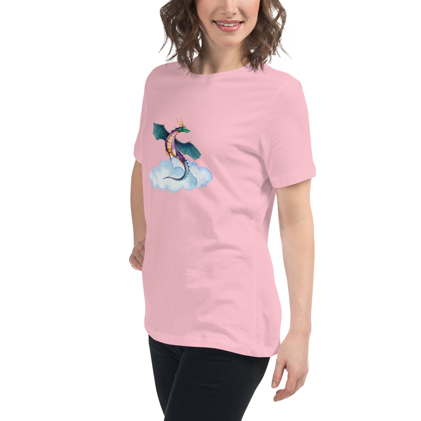 Believe in Dragons! Women's Relaxed T-Shirt - S&J Pictures