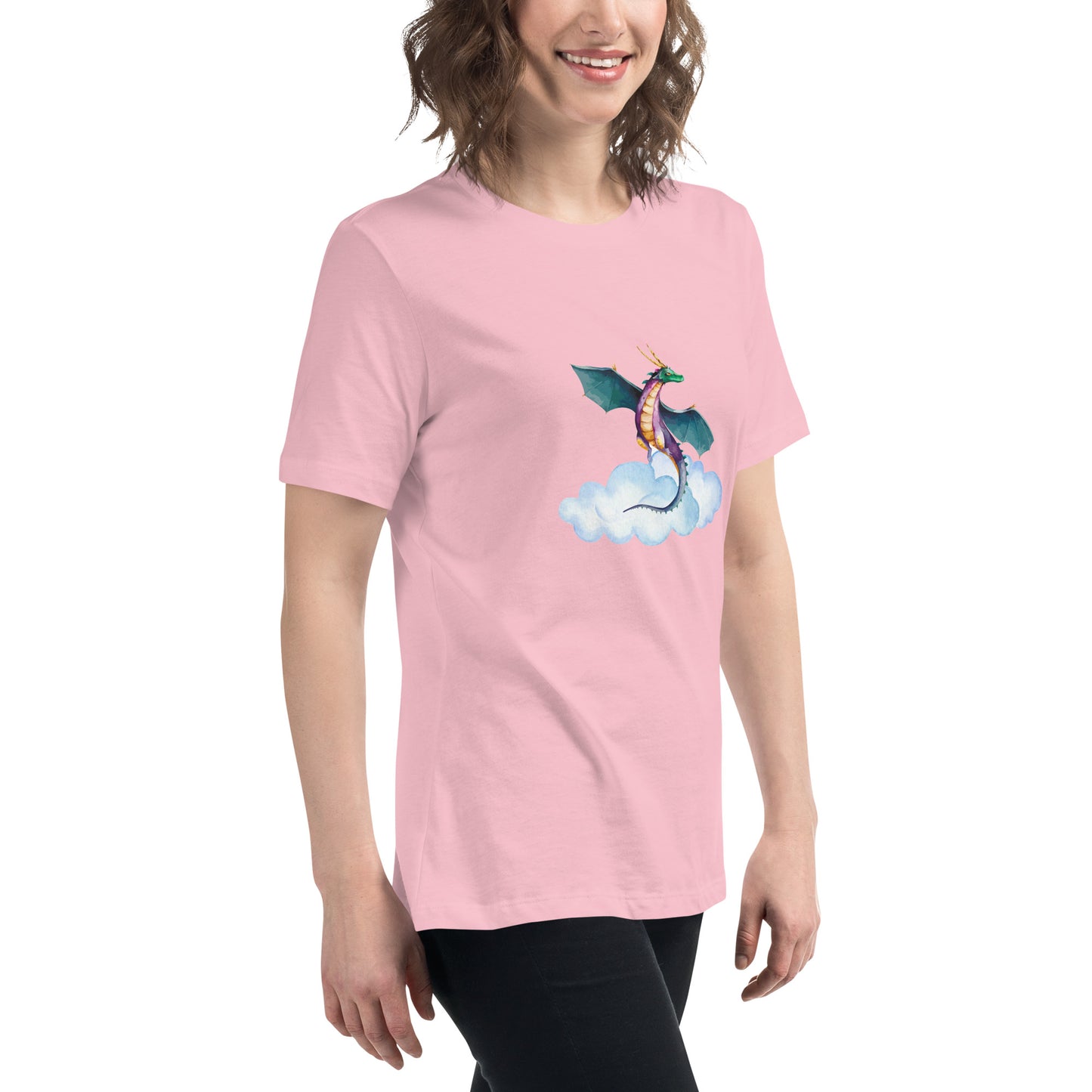 Believe in Dragons! Women's Relaxed T-Shirt - S&J Pictures