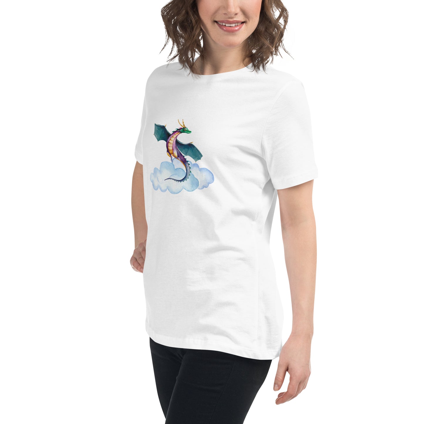 Believe in Dragons! Women's Relaxed T-Shirt - S&J Pictures