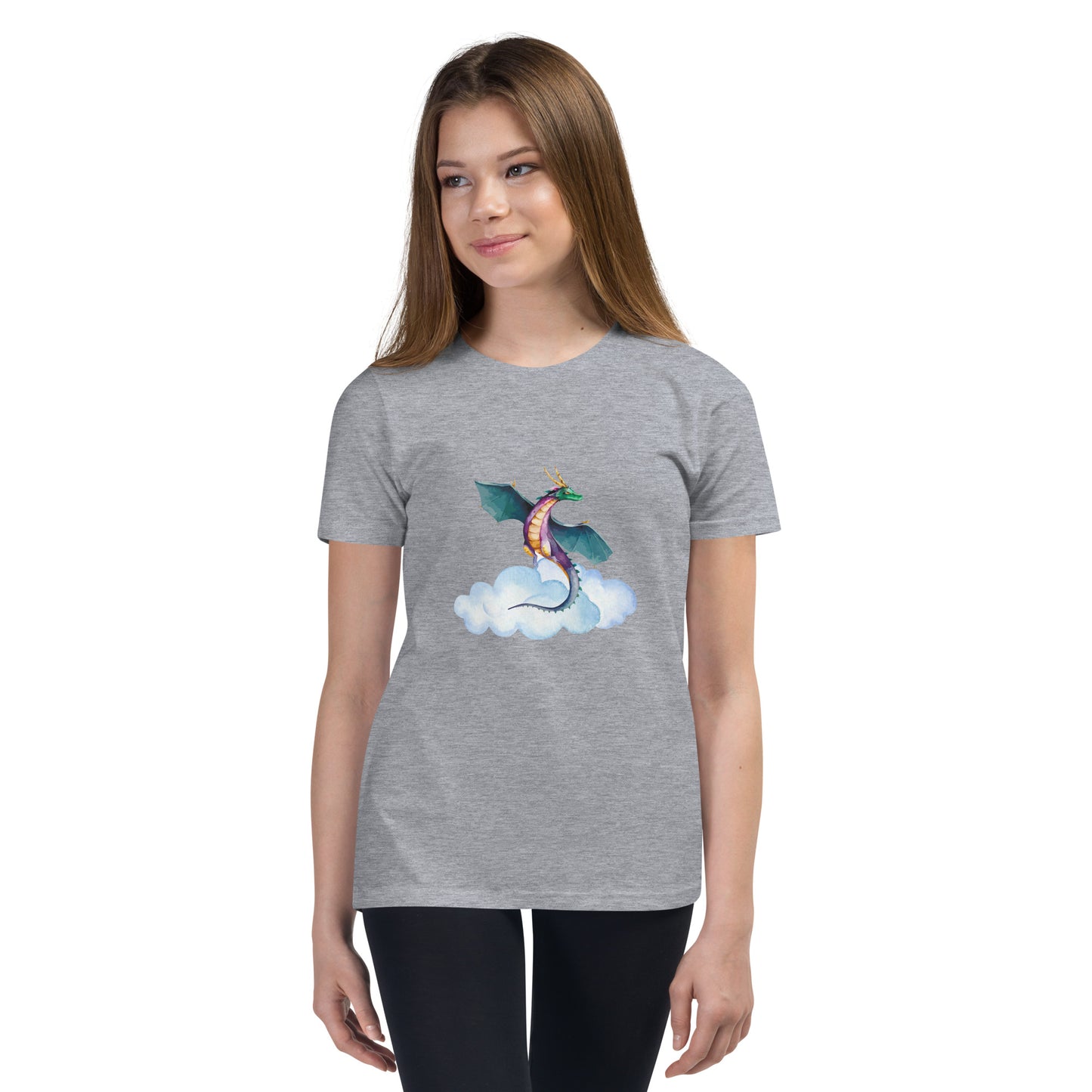 Believe in Dragons! Youth Short Sleeve T-Shirt - S&J Pictures
