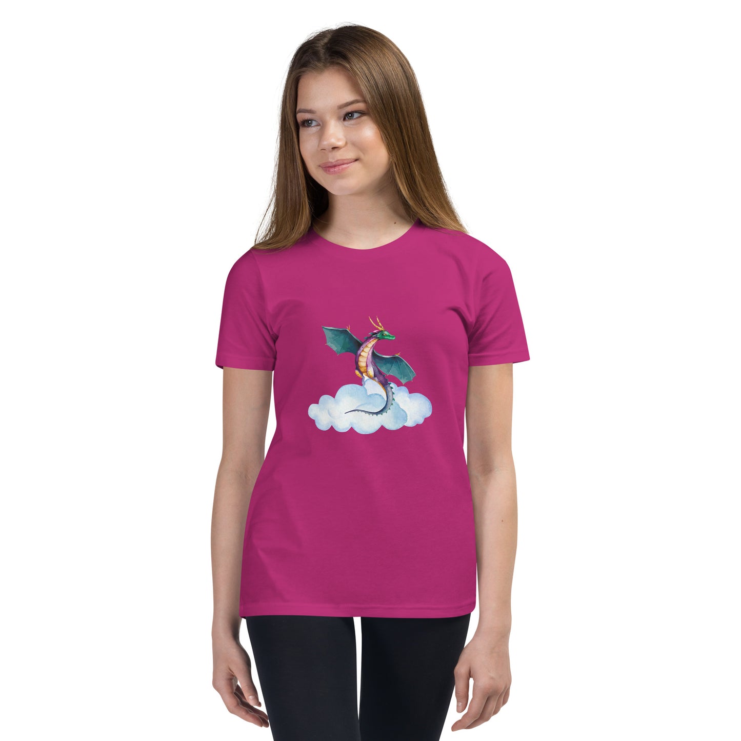 Believe in Dragons! Youth Short Sleeve T-Shirt - S&J Pictures