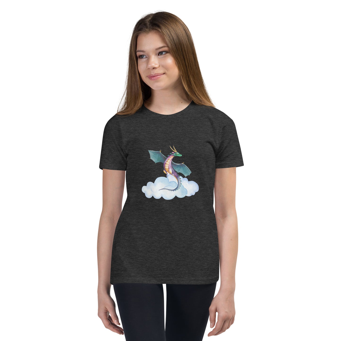 Believe in Dragons! Youth Short Sleeve T-Shirt - S&J Pictures