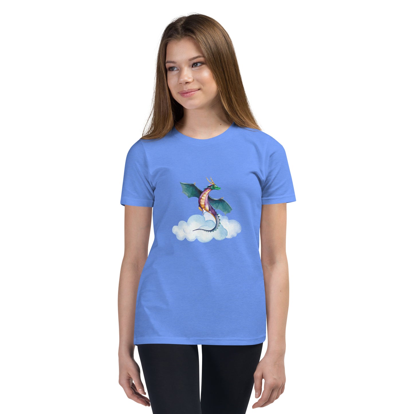 Believe in Dragons! Youth Short Sleeve T-Shirt - S&J Pictures