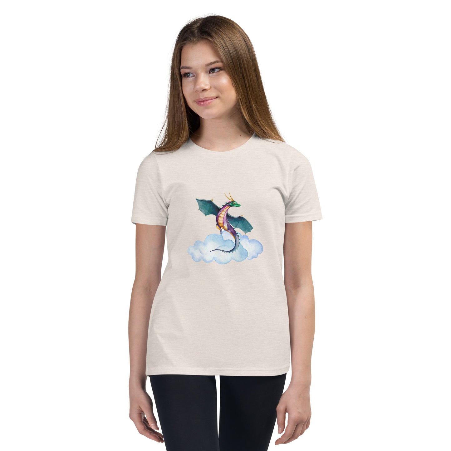 Believe in Dragons! Youth Short Sleeve T-Shirt - S&J Pictures
