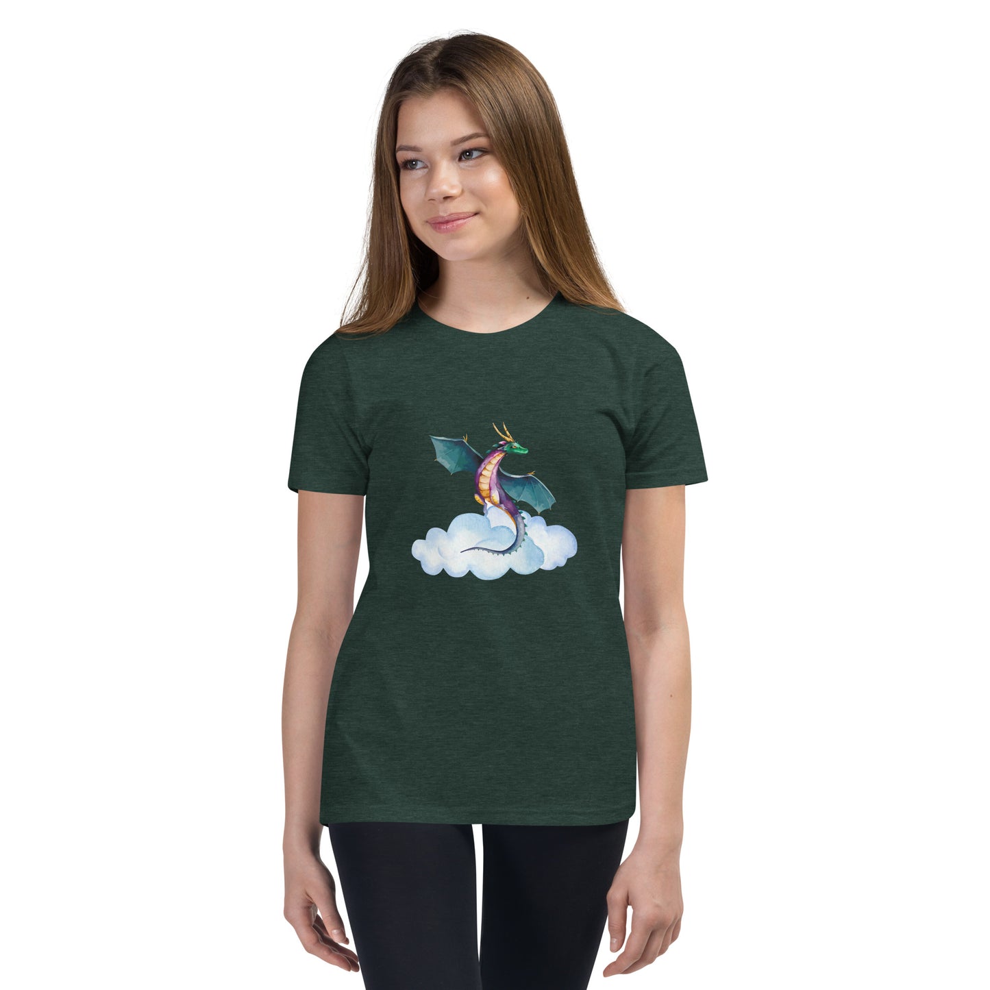 Believe in Dragons! Youth Short Sleeve T-Shirt - S&J Pictures