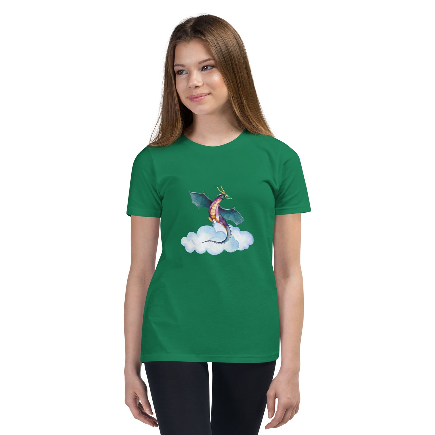 Believe in Dragons! Youth Short Sleeve T-Shirt - S&J Pictures