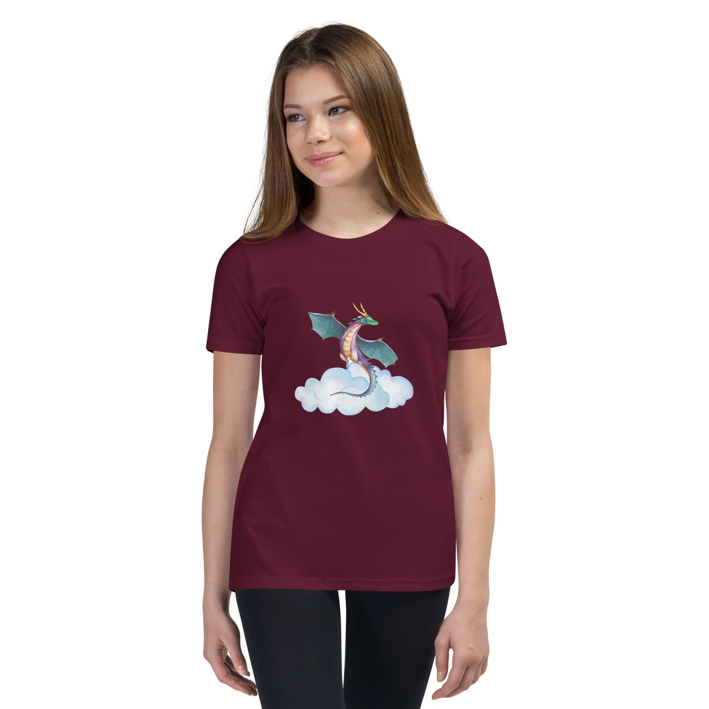 Believe in Dragons! Youth Short Sleeve T-Shirt - S&J Pictures