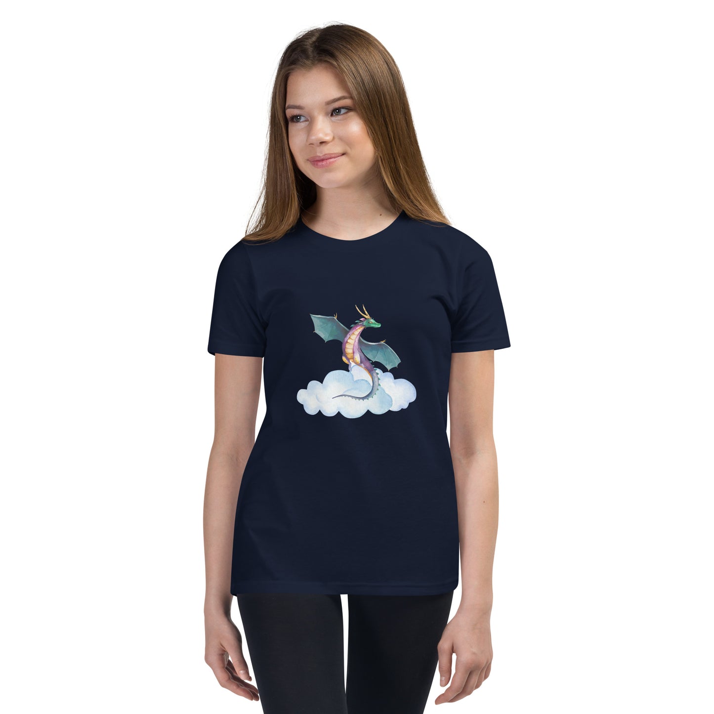 Believe in Dragons! Youth Short Sleeve T-Shirt - S&J Pictures