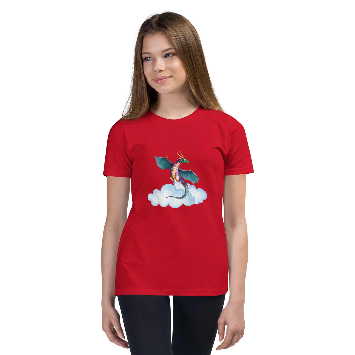 Believe in Dragons! Youth Short Sleeve T-Shirt - S&J Pictures