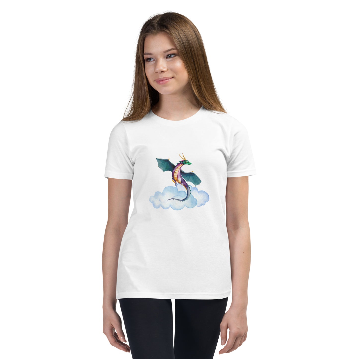 Believe in Dragons! Youth Short Sleeve T-Shirt - S&J Pictures