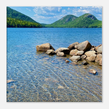Jordan Pond, Acadia National Park on Canvas - S&J Pictures