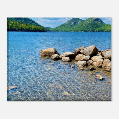 Jordan Pond, Acadia National Park on Canvas - S&J Pictures