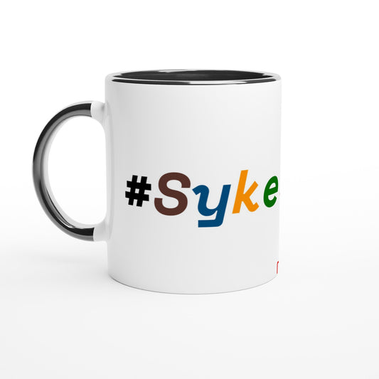 Sykesville Love - White 11oz Ceramic Mug with Color Inside - S&J Pictures
