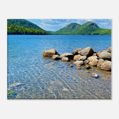 Jordan Pond, Acadia National Park on Canvas - S&J Pictures
