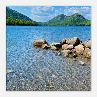 Jordan Pond, Acadia National Park on Canvas - S&J Pictures