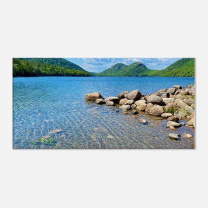 Jordan Pond, Acadia National Park on Canvas - S&J Pictures