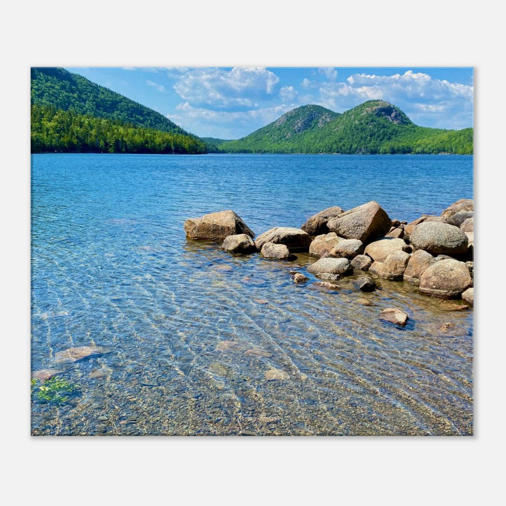 Jordan Pond Canvas Print - Acadia National Park Wall Art