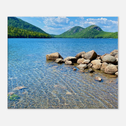 Jordan Pond, Acadia National Park on Canvas - S&J Pictures