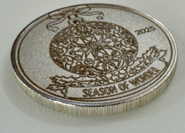 Limited Edition 2025 Holiday Keepsake Gift Coins