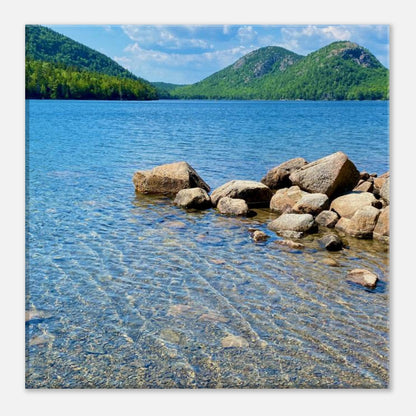 Jordan Pond, Acadia National Park on Canvas - S&J Pictures