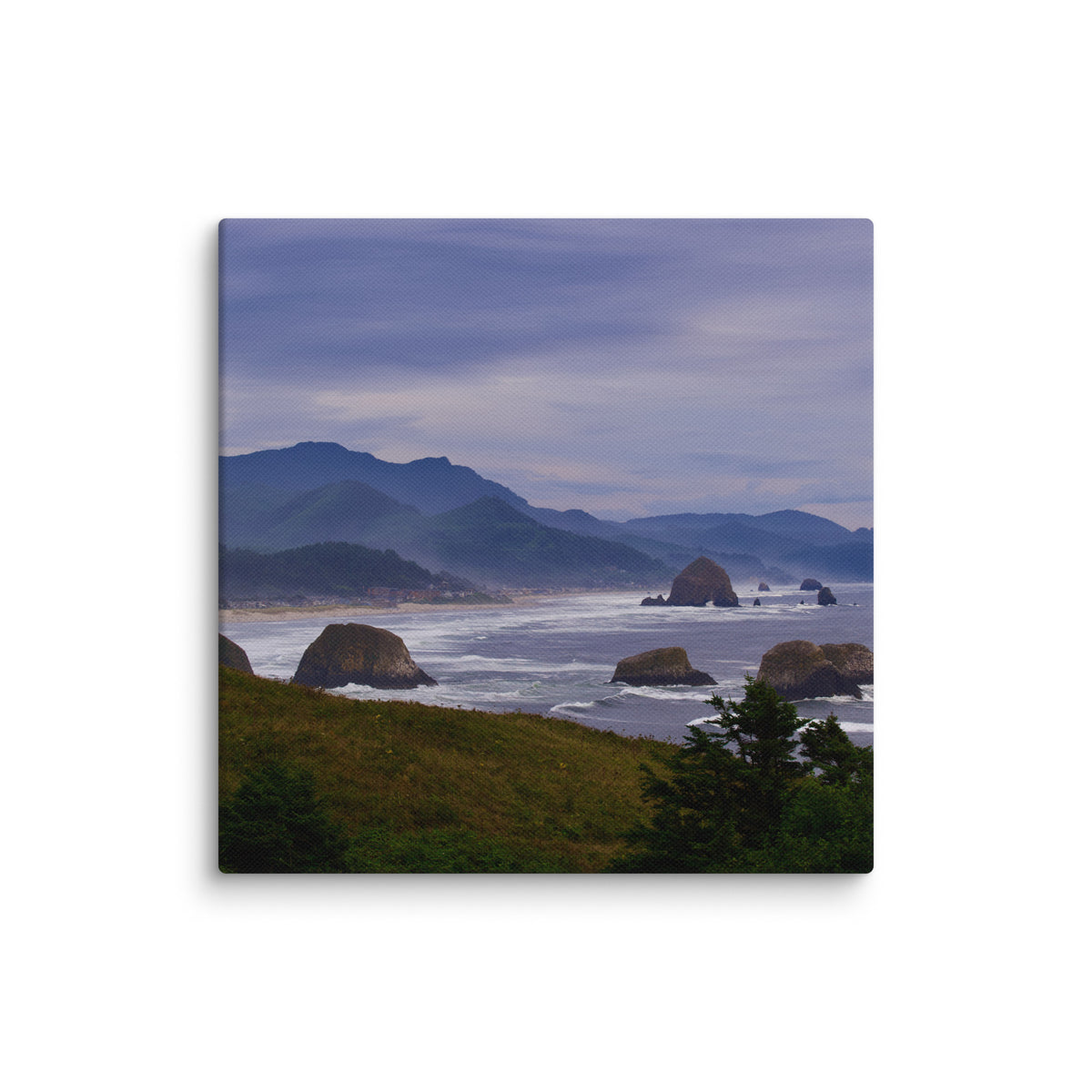 Cannon Beach Oregon Canvas Print - Pacific Northwest Wall Art