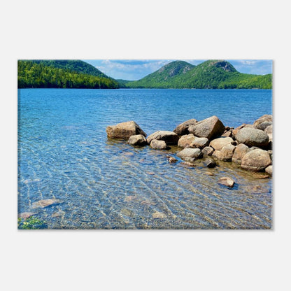 Jordan Pond, Acadia National Park on Canvas - S&J Pictures