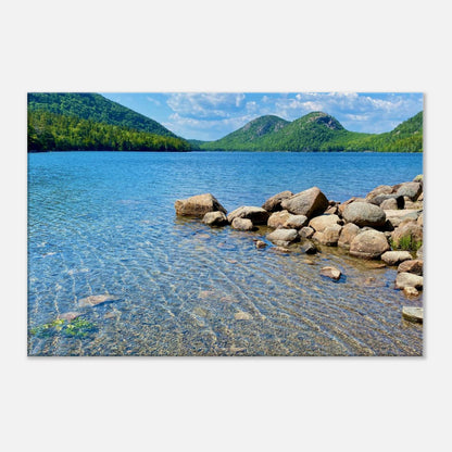 Jordan Pond, Acadia National Park on Canvas - S&J Pictures