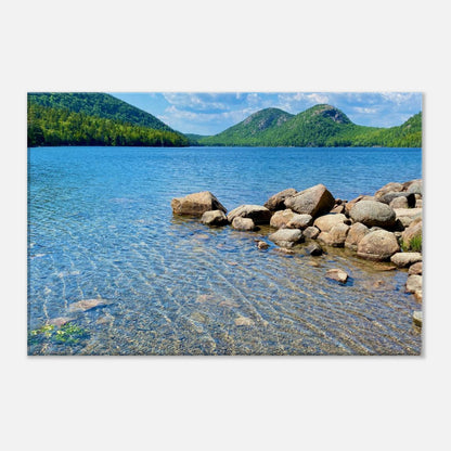 Jordan Pond, Acadia National Park on Canvas - S&J Pictures