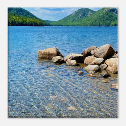 Jordan Pond, Acadia National Park on Canvas - S&J Pictures