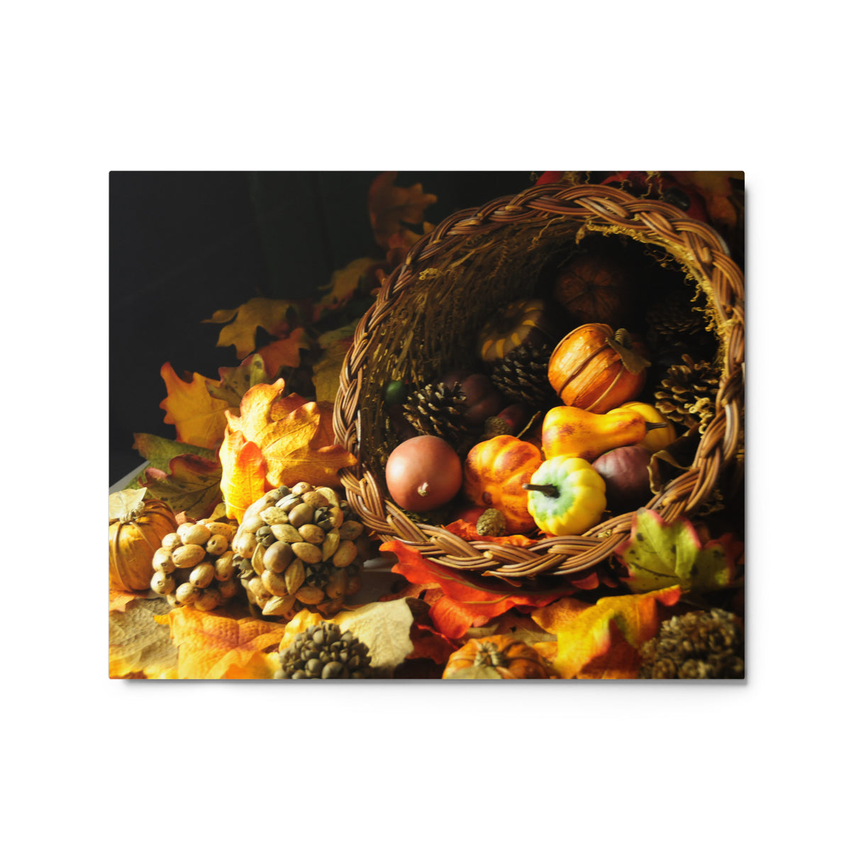 Fall Arrangements Aluminum Print - Autumn Metal Wall Art