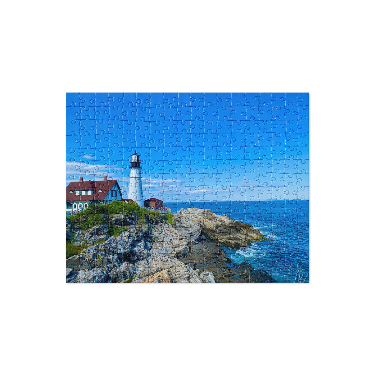 Portland Head Lighthouse Jigsaw Puzzle - Maine Coastal Puzzle