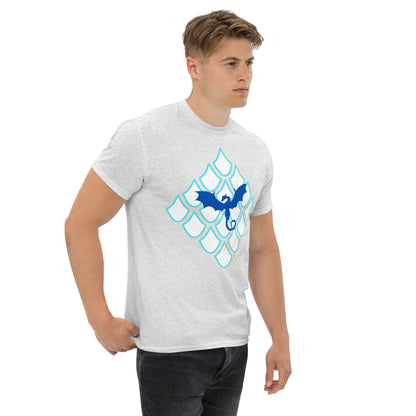 Believe In Dragons! Scale Up! Unisex classic tee - S&J Pictures